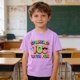 thumbnail image 2 of Tops de Manga Corta Linda para Niños Niños Y Niñas con Impresión Gráfica, Tee Casual de la Temporada Escolar, Tela Suave Transpirable para Jugar, 2 of 9