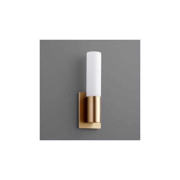 14.38 inch 11.9W 120V 1 Led Wall Sconce-Aged Brass Finish Bailey Street Home 766-Bel-2816325