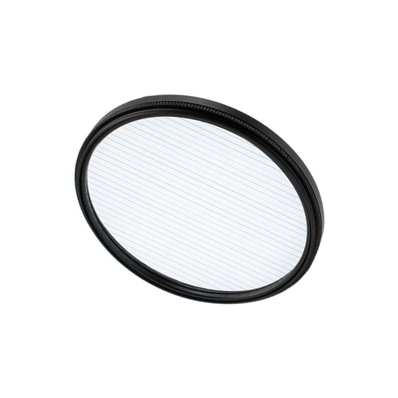 kurtrusly Filtre à Rayures Bleues Anamorphique Optique pour Caméra Vidéo DSLR Cinematice 67mm