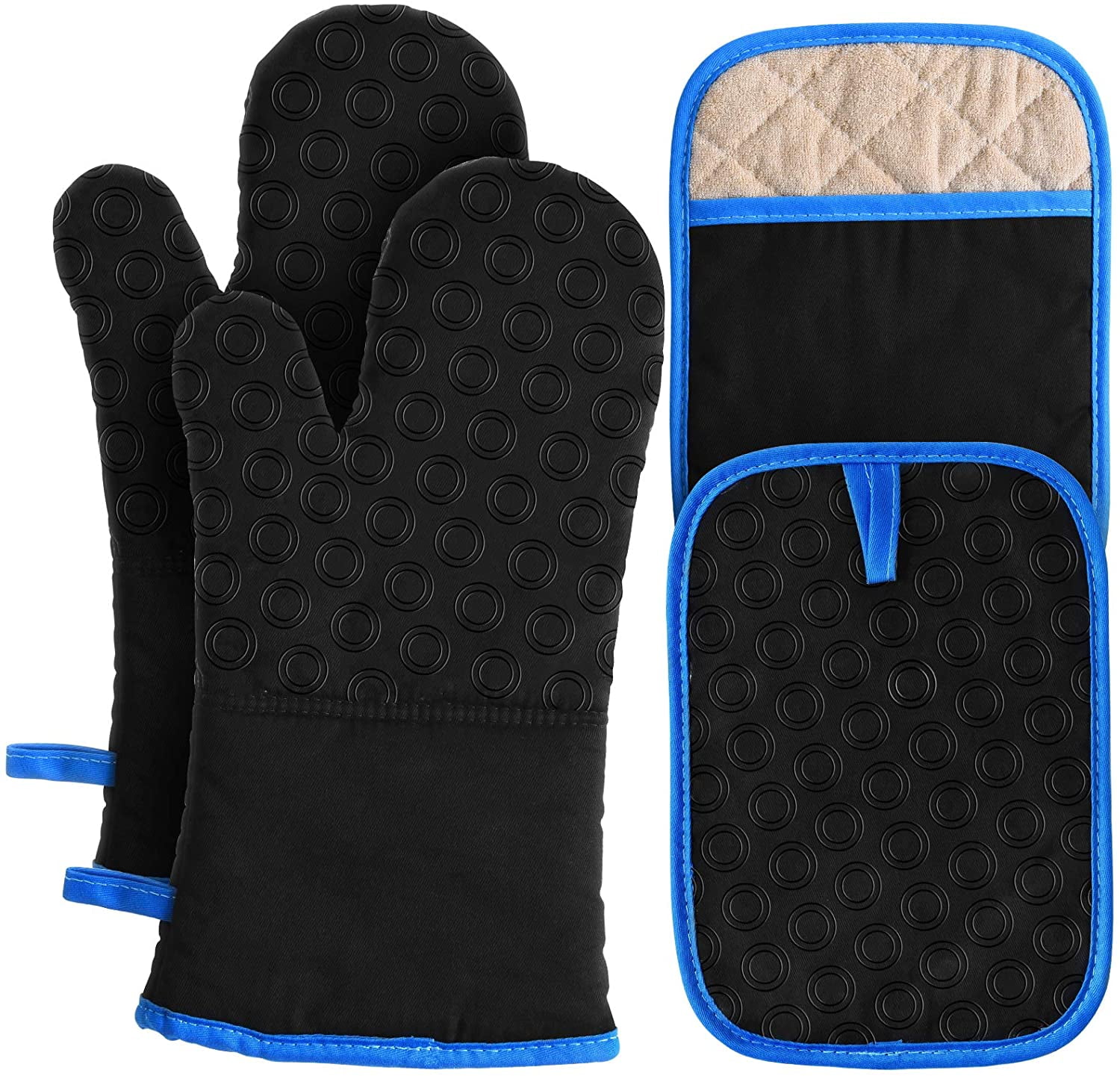 80 set Kitchen Cooking Cotton Microwave Oven Gloves Mitts Pot Pad Heat Proof Pr 80 set Kitchen Cooking Cotton Microwave Oven Gloves Mitts Pot Pad Heat Proof Pr