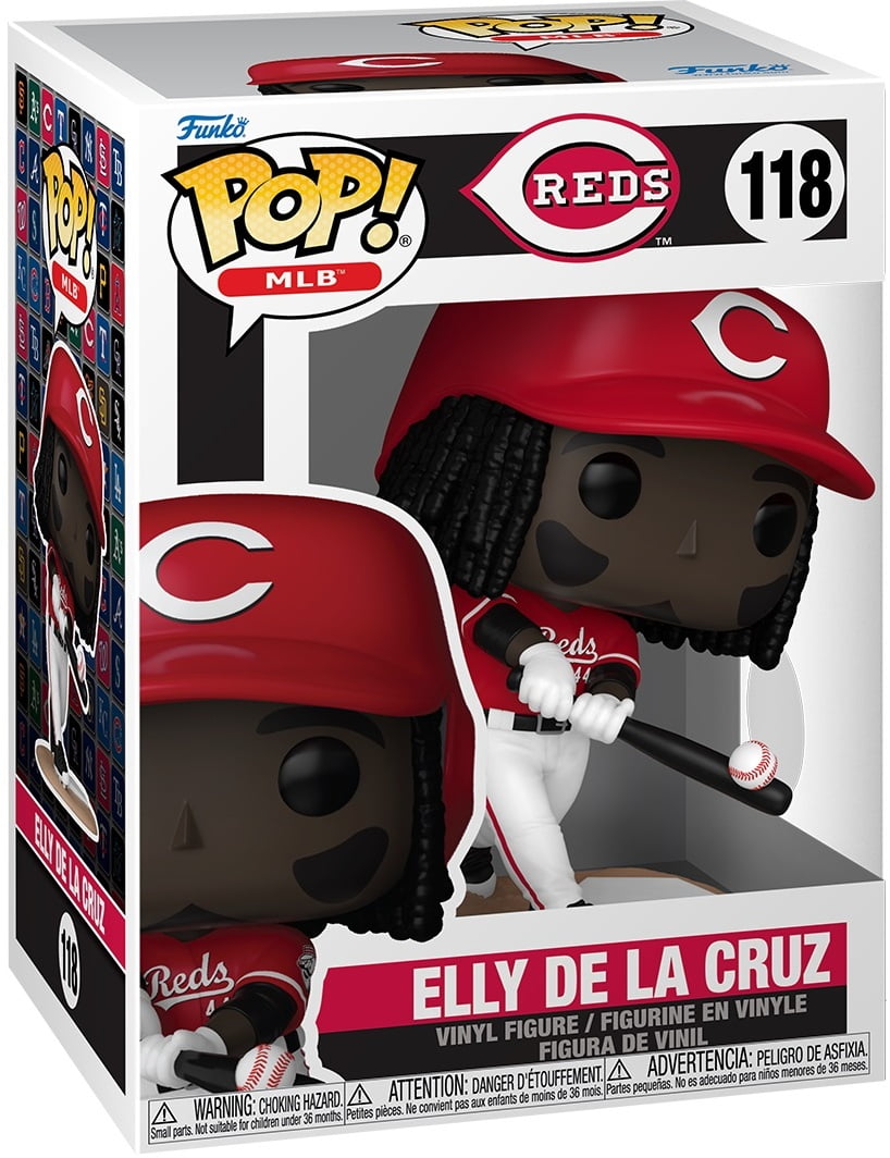 Funko, MLB Elly De La Cruz Collectible Vinyl Figure, Cincinnati