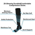 thumbnail image 3 of Calcetines de compresión deportivos - Calcetines deportivos de compresión de presión - Adecuados para correr fitness, 3 of 6