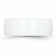 thumbnail image 3 of Ceramic White 8mm Polished Band Size 8.5, 3 of 6