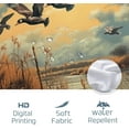 thumbnail image 4 of Hunting Wild Ducks Shower Curtain Rustic Country Shower Curtains Vintage Farmhouse Cabin Themed Bathroom Decor Polyester Fabric-72" x 72", 4 of 6