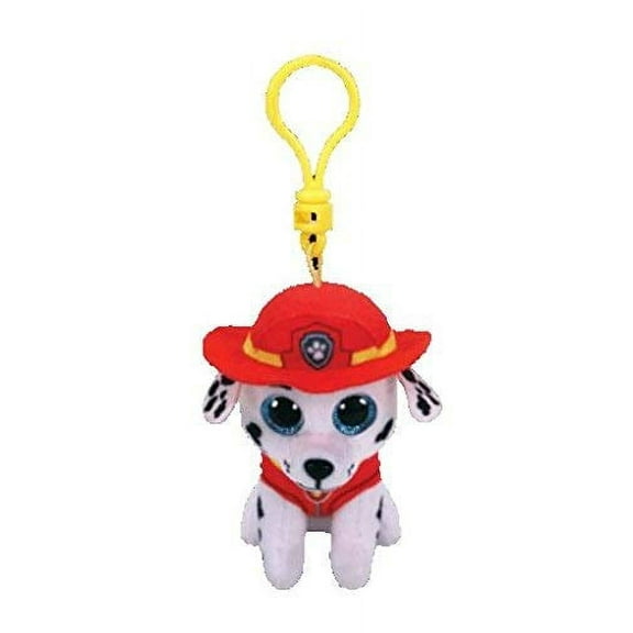 TY Paw Patrol Marshall Dalmatian Dog Clip (Plastic Key Clip - 3.5 inch)