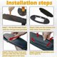 thumbnail image 4 of For Porsche Boxster Cayman 986 987 911 996 997 Sun Visor Mirror Cover Black 99670142102, 4 of 4