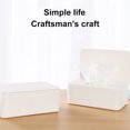 thumbnail image 3 of 2pcs Baby Tissue Box with Lid Paper Dispenser Container Napkin Storage Case Non-Slip Tissues Holder,Tissue Box with Lid Paper Dispenser Container Napkin Storage Case Non-Slip Tissues Holder, Black, 3 of 9