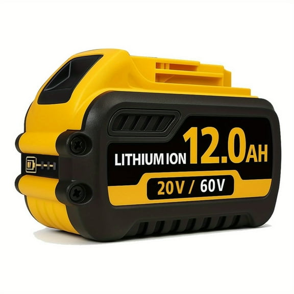 12.0Ah High Capacity DCB612 Battery Compatible for Dewalt 20V 60V Max Replace with DCB609 DCB612 DEWALT 20V MAX 60V MAX Cordless Tools Power
