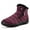 Red, variant on Womens Snow Boots Waterproof Ankle Boots Comfortable Keep Warm Winter Shoes for Women