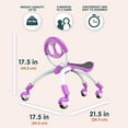 thumbnail image 2 of Pewi YBiker Pewi Elite Walking Ride-on Toy, Purple, 2 of 5