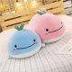 thumbnail image 5 of Bewildely Juguete de peluche de ballena, muñeco de pez, almohadas flexibles para dormir, accesorios, muñecos de ballenas, adornos para niños y Animales de peluche y juguetes de peluche, 5 of 6