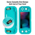thumbnail image 5 of Teyomi Protective Case Compatible with Nintendo Switch Lite, Silicone Protective Cover for Nintendo Switch Lite with Tempered Glass Screen Protector, 4 Pcs Thumb Grips & 2 Game Cartridges(Light Blue), 5 of 5