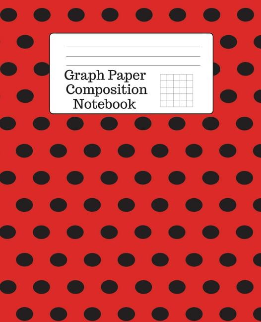 5 Graph Ruled Composition Note Books 100 Sheets Each Graph Ruled 