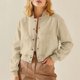 thumbnail image 1 of Neewe Womens Plain Sweatershirts Fall Winter Long Sleeve Jackets Button Down Tops Trendy Outfits Coats, 1 of 8