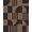 Brown, Pattern 5, variant on Design&I 8'x10' Washable Area Rug Black Terracotta Geometric Art Modern Abstract with Bold Shapes for Living Room, Family Extra Large Skid-Resistant Low Profile