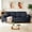 Navy, variant on 83" Couch Premium PU Leather Sofa, Deep Seat Oversized Loveseat for Living Room (Includes 2 Pillows), Navy
