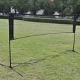 thumbnail image 1 of 6,1 M x 0,76 M de Formation Professionnelle Maille Carrée de Badminton Net Vert, 1 of 6
