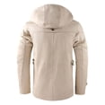 thumbnail image 4 of Dpytoraw Men's Vintage Windproof Field Jackets Multisport Coat With Hood, 4 of 4