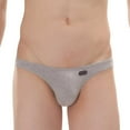thumbnail image 2 of Men's Boxer Briefs Men's Men Underwear How Underwear Mens Quick Y Briefs Mens Big Sports for Men Silk Shorts Polyester Y Wick Sexy M Grey L, 2 of 9