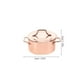 thumbnail image 2 of Dollhouse Kitchen Accessories Mini Metal Pot For Dollhouse Setup With Rose Gold Color 1Pcs, 2 of 5
