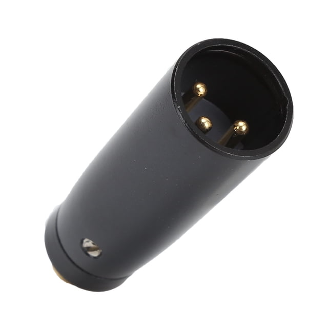 Conector de audio Chapado en Oro para hembrina de femenino a xlr para un micrófono Mezclador