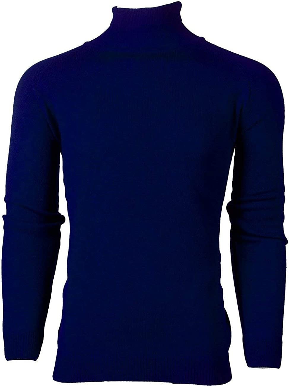 DENIMHOLIC Cotton Turtle Neck Sweaters for Men, high Neck Sweaters for Men,  Turtle Neck t-Shirt for Men