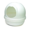 thumbnail image 1 of Caja de Arena Tipo Domo Petmate Booda Blanco Perla Metálico, 1 of 7