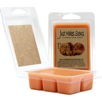 Peaches & Cream 2-Pack Homemade Soy Wax Melts -Just Makes Scents Candles & Gifts