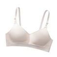 thumbnail image 2 of WCJM Women's cotton Pink nylon underwear Women's Fixed Chest Pad Non Slip Vest Seamless Adhesive Light Underwear Bra Soft And Skin Friendly Comfortable, 2 of 3