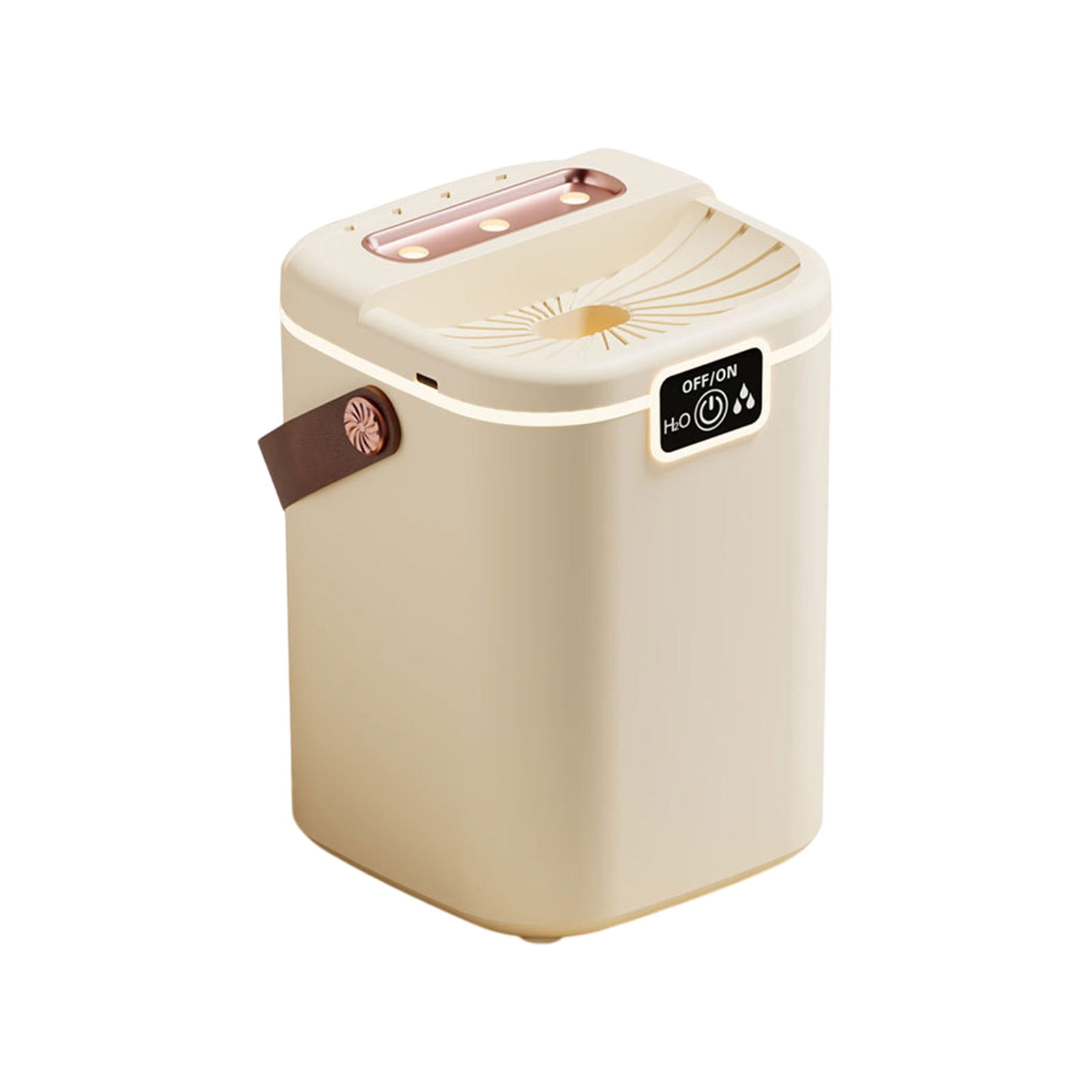 Smart Home Humidifier with Temperature Humidity Sensor, Quiet Top-filling Large-capacity Cool Mist Air Purifier, Adjustable Mist for Bedroom Living Room Office, Safe and Easy-to-clean Humidifier