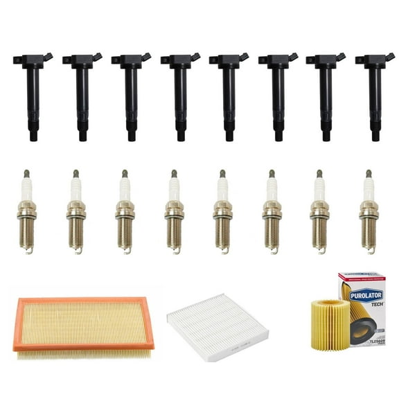 Direct Ignition Coils Platinum Spark Plugs Tune Up for 2007-2009 Lexus LS460