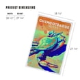 thumbnail image 2 of Lantern Press 1000 Piece Jigsaw Puzzle, Chincoteague Island, Virginia, Vivid Series, Blue Crab, 2 of 5