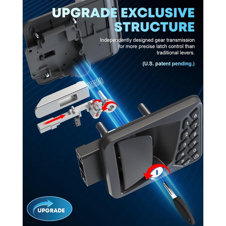 Kohree RV Door Lock, Keyless Entry with Remote photo 2