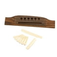 thumbnail image 2 of Accesorio de puente de guitarra de cvijas, piezas de sillín de puente, accesorios de guitarra para música Sunnimix Puente de la música, 2 of 8