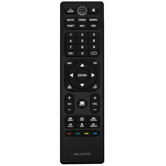 RM-C3402 Replace Remote for JVC TV LT-40N570A LT-50N790A LT-55N550A LT-32N370A