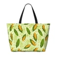 thumbnail image 2 of Disketp Fresh Corn Bolsa de Playa de Gran Capacidad, Bolso Impermeable y a Prueba de Arena para Mujer, Ideal para Playa, Piscina y Natación, 2 of 7