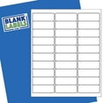 Blank Labels Address Mailing Shipping Labels, 25/8" x 1" (2.625 x 1