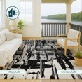 thumbnail image 4 of Addison Rugs Chantille Indoor/Outdoor Transitional Abstract Black Machine Washable Runner Rug, 2'3" x 7'6", 4 of 8