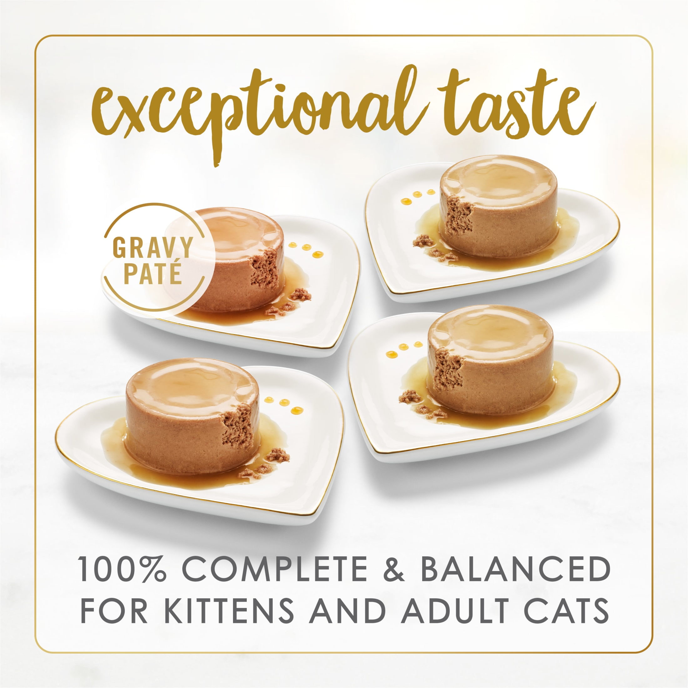 (6 pack) Purina Fancy Feast Gravy Lovers Pate Collection Wet Cat Food Variety Pack, 3 oz Cans (24 Pack)