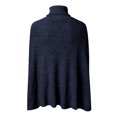 thumbnail image 2 of Vedolay Fall Sweater Womens 2023 Fall Winter Oversized Knit Crewneck Long Sleeve Pullover Sweater,Navy XL, 2 of 5