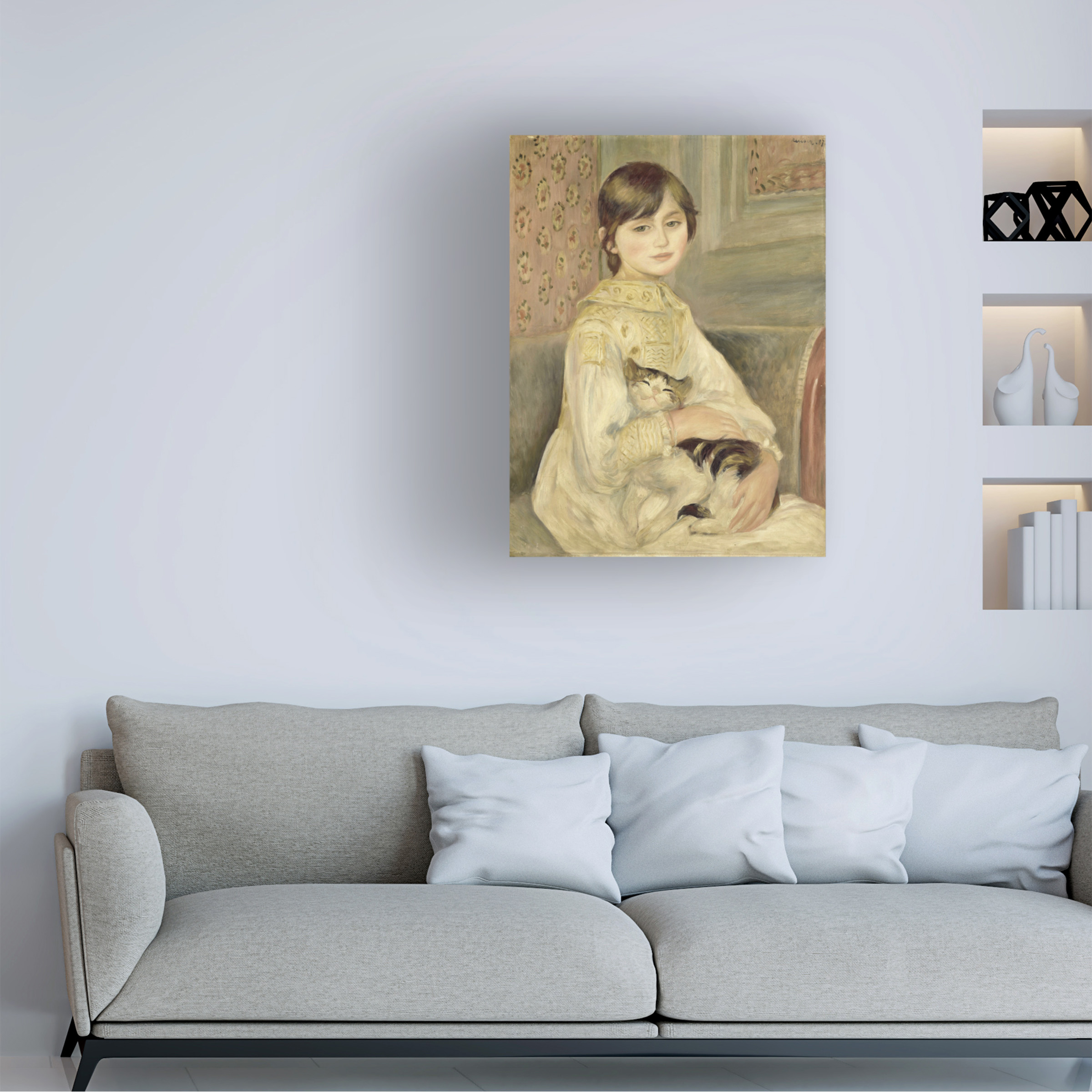 Renoir 'Julie Manet' Canvas Art