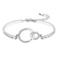 thumbnail image 1 of Joyería Diamante Melocotón Corazón Pulsera Buenas Hermanas Novias Pulsera Regalo Femenino, 1 of 2