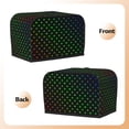 thumbnail image 3 of Lsque Poker Shapes Print 2 Slice Toaster Cover , Kitchen Appliance Dustproof Protector , Toaster Protector Dustproof Kitchen Appliance Cover, 3 of 7