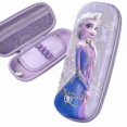 thumbnail image 1 of Children's Pencil Case With Zipper, Cute Pencil Case Large Capacity 3d Eva Cartoon Multifunctional Stationery Box, Children's School Gifpurple, 1 of 1