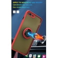 thumbnail image 4 of is Specially Designed for iPhone 7 Plus/8 Plus Anti-Scratches,Anti-Fingerprint, Built-in 360° Rotating Ring Bracket Solid and Durable Magnetic car Phone case, Suitable for 5.5inches Women-Red, 4 of 6