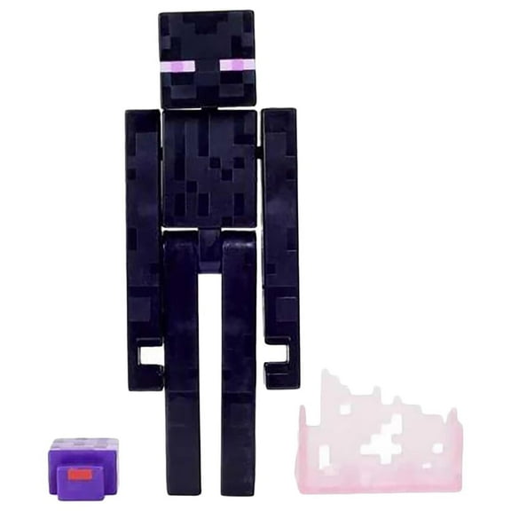 Minecraft Biome Builds Enderman Action Figure Set
