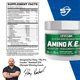 thumbnail image 2 of Suplemento de limonada de frambuesa Evogen Amino K.E.M. EAA y BCAA, 2 of 8