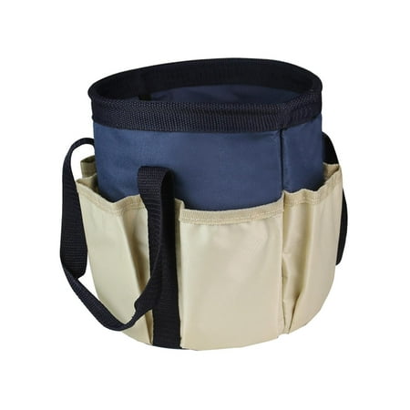 

Garden Tool Bag Durable Gardening Organizer Tote Weaving Storage Portable for Woodworking Gardening Indoor Holding Gardening Gardener Blue