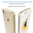 thumbnail image 2 of Luvvitt Clear View Hybrid Case for Apple iPhone SE 2020 and iPhone 7 and 8 - Gold, 2 of 8