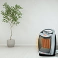 thumbnail image 3 of Aiwa Oscillating Room Heater with Handle, Overheat Protection, Tip over Auto Shutoff - Silver, 3 of 7